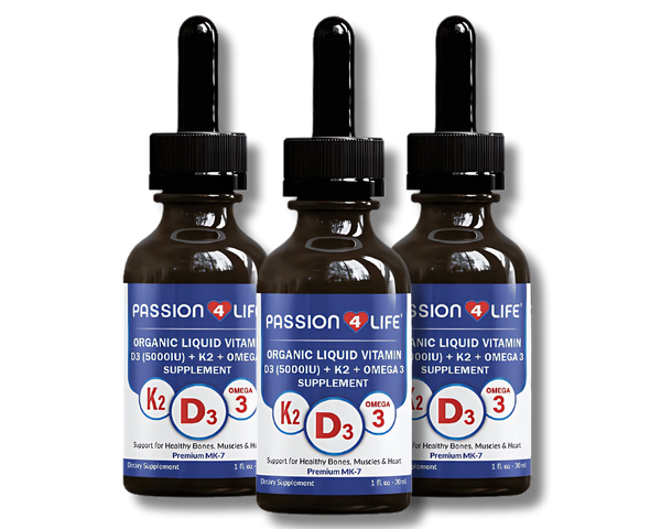 D3 + K2 + Omega-3 Liquid Complex